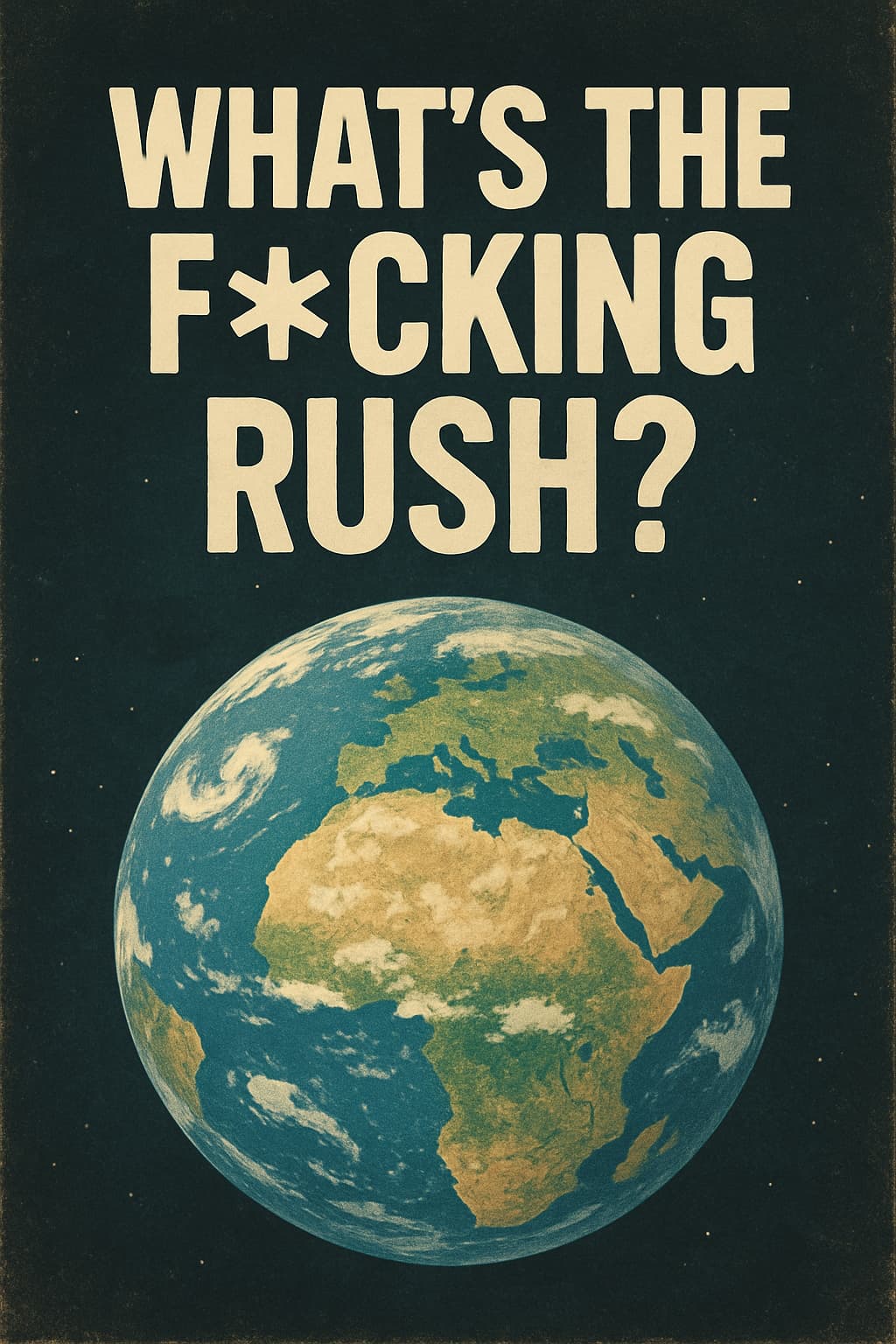 What's the rush?